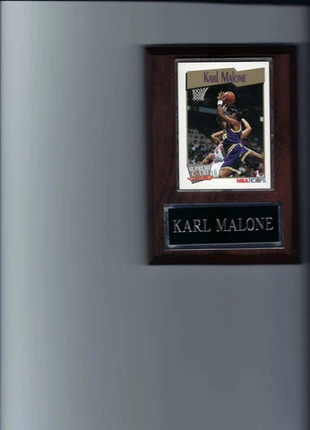 KARL MALONE PLAQUE UTAH JAZZ BASKETBALL NBA   C Cover
