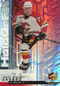 1999-00 UD HoloGrFX #8 MARC SAVARD - Calgary Flames