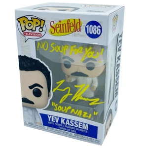 Larry Thomas (The Soup Nazi) Autographed "Seinfeld" Funko Pop! Figure - Picture 1 of 1