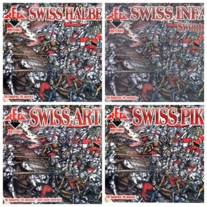 Bundle lot of Red Box Swiss soldiers 4 kits 72060+72061+72062+72065 1/72 scale - Picture 1 of 12