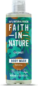 Faith In Nature Natural Coconut Body Wash, Hydrating, Vegan and Cruelty Free, No - Picture 1 of 4