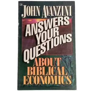 John Avanzini Answers Your Questions About Biblical Economics 1992 Paperback - Imagen 1 de 7