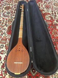 New Pro Persian Iranian Instrument Sehtar Setar With Case, Extra Strings & Frets - Picture 1 of 10