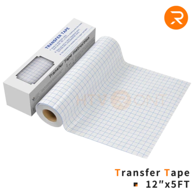 Clear Blue Grid 30x150cm Transfer Paper Tape for Permanent Self Adhesive Vinyl - image 1 of 4