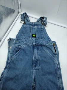 John Deere Denim BIB Overalls Size 5 regular kids - Picture 1 of 12