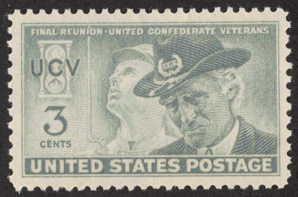 US #998 3¢ United Confederate Veterans 1951 MH - Image 1 of 1
