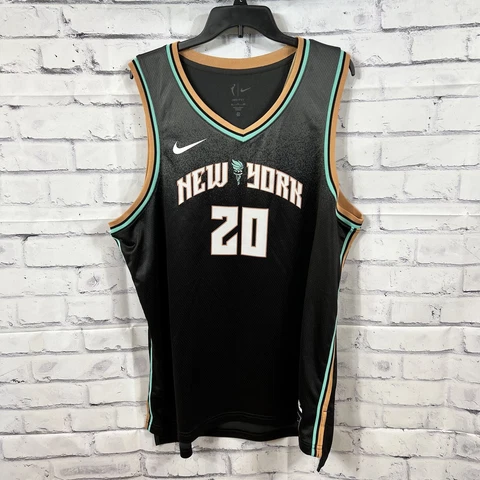 Nike WNBA Explorer Edition Jersey NY Liberty Black Sabrina Ionescu Women’s 2XL Cover