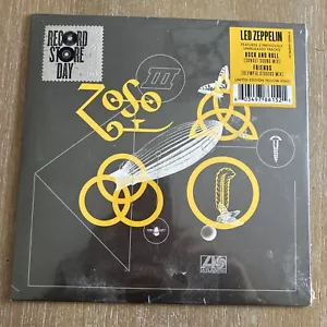 Led Zeppelin Rock And Roll Friends Record Store Day Exclusive Yellow 7” Vinyl - Picture 1 of 2