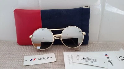 Le Specs Vertigo Gold Frame Sunglasses LSP1502056 in Original Case Pre-owned Foto 1 de 4