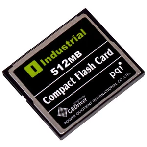 POWER QUOTIENT INTERNATIONAL CF-CARD COMPACT FLASH KARTE 512MB INDUSTRIAL M910 - Picture 1 of 4