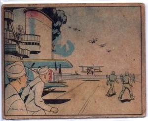 Planes at Sea 1941 Gum Inc Uncle Sam Airman #48 - WW2 War Card - Picture 1 of 1