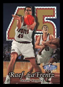 Raef LaFrentz #30 1998-99 Flair Showcase Denver Nuggets Basketball - Picture 1 of 2