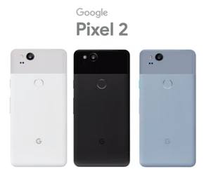Google Pixel 2 64GB 128GB Rom Blue Black White Factory Unlocked Phone - Picture 1 of 12