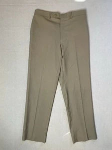 Lauren Ralph Lauren Total Comfort 100 % Wolle hellbraun Anzughose Hose Herren 34 x 32 - Bild 1 von 9