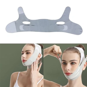 Adjustable Facial Lifting Strap Breathable Face Lift Band Skin Care - Zdjęcie 1 z 12