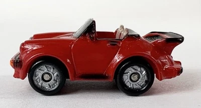 1987 Micro Machines Galoob Red And Black Porsche 911 Convertible 1:160 LOOSE CAR - Image 1 of 4