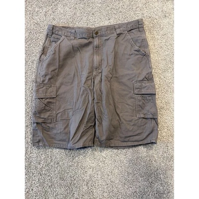 Carhartt Shorts Mens 40 Gray Cargo Work Utility Casual Outdoor B275 CHR - Image 1 of 4