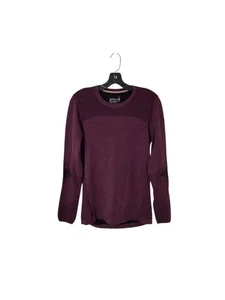 Smartwool Men's Intraknit Thermal Merino Base Layer Crew Maroon Small... - Picture 1 of 9