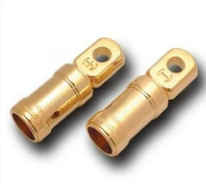 Audiopipe BTC1-4 4 Gauge Ring Terminal for Car Stereo (pair) - Picture 1 of 3