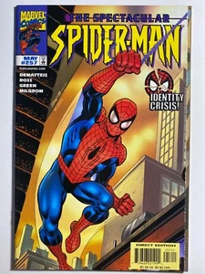 MARVEL LO SPETTACOLARE SPIDER-MAN #257 (1998) DOPPIA VARIANTE COV QUASI NUOVO/MT FUMETTO - Foto 1 di 1