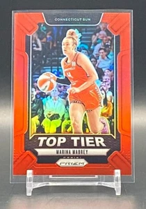 2024 Panini Prizm WNBA Marina Mabrey Top Tier Red Prizm #/99 Connecticut Sun #8 - Foto 1 di 3