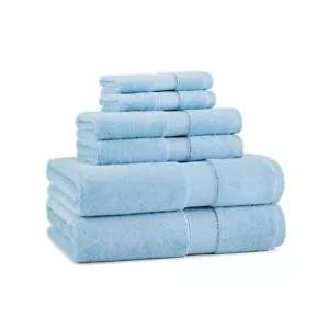 Egyptian Cotton 6-Piece Bathroom Towel Set , Color Options., 600GSM, Soft - Picture 1 of 50