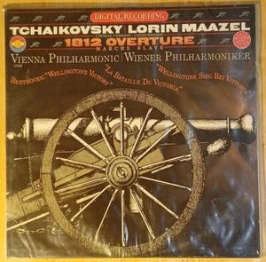 CBS MASTER SOUND *SEALED* TCHAIKOVSKY 1812 OVERTURE LORIN MAAZEL LP 1982 - Picture 1 of 2