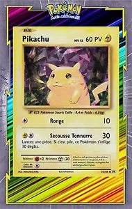 Pikachu Holo Mosaïque Promo - XY12:Evolutions - 35/108 - Carte Pokemon Française - Foto 1 di 1