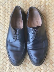 HEINRICH DINKELACKER Dark Brown Leather Shoes Size 11 UK | 12 US | 46 EU