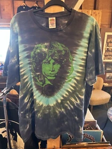 Y2K Jim Morrison tie-dye shirt size 2 XL - Picture 1 of 2