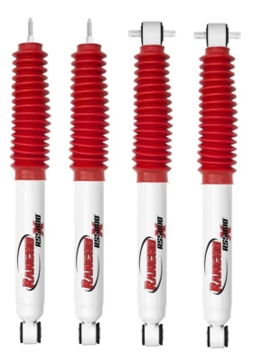 Rancho RS5000X Shocks Fits Jeep Wrangler JK 2007-2018 4WD For 0" Lift Stock Gas Foto 1 de 4