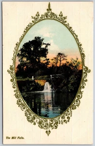 Imagen insertada de postal The Mill Falls con marco ornamentado - Imagen 1 de 2
