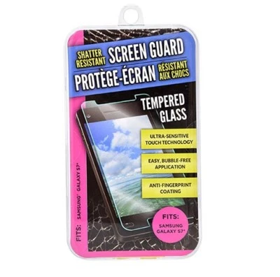 Shatter-Resistant Tempered Glass Screen Protectors That Fit Samsung Galaxy S7 - Image 1 of 2