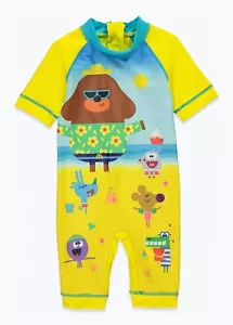 Matalan Official HEY Duggee Swim/Sun UV Suit Age 3-6 Mths BNWT - Picture 1 of 2
