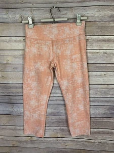 Pantalones cortos Lou & Grey pequeños ropa deportiva melocotón geométrico elástico yoga gimnasio - Imagen 1 de 8
