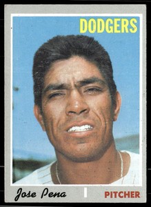 1970 Topps #523 Jose Pena  VGEX-B111R3