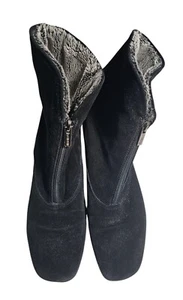 La Canadienne Damen Stiefeletten Größe 9,5 M schwarz Wildleder Evitta wasserabweisend - Bild 1 von 9