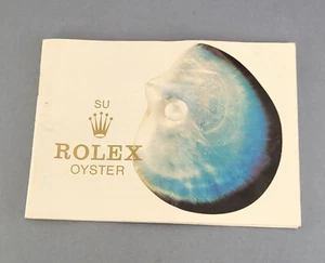 Original Vintage Rolex "Su Rolex Oyster" Folleto 579.09 (Español). años 70 ca - Imagen 1 de 11