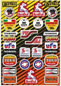 Planche stickers Tecnosel Vintage - Bild 1 von 1