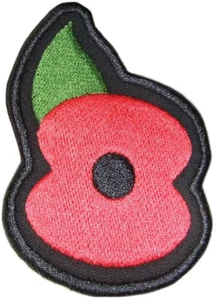 Parche VELCRO® oficial Red Flower (nuevo) - Imagen 1 de 1