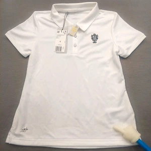 [New / Dirty] Polo Golf Shirt Adidas Junior Size S [St Davis Golf Club PA] - Picture 1 of 13