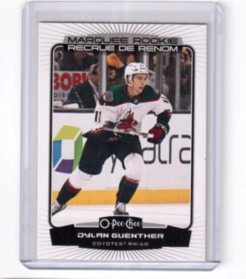 2022-23 O-Pee-Chee Base Marquee Rookie Card # 595 Dylan Guenther Coyotes - Image 1 of 2