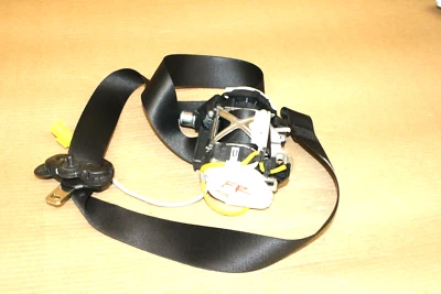 Cinturón de seguridad superior delantero derecho negro OEM BMW E82 135i 128i 2008-2013 cupé Foto 1 de 4