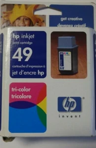 HP Tintenstrahl Druckerpatrone 49 Tri Color Neu im Karton - Bild 1 von 3