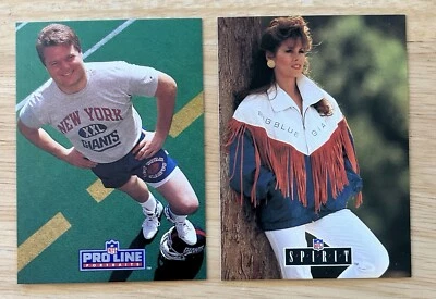 1991 Pro Line Bart Oates & Michelle Oates New York Giants  - Image 1 of 2