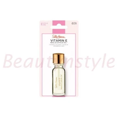 Sally Hansen Vitamin E Nail & Cuticle Oil - Carded Packaging