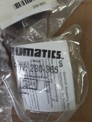 Numatics 230-365 Plug-in Socket Canfield Connector ***NOS***DEAL*** - Image 1 of 4