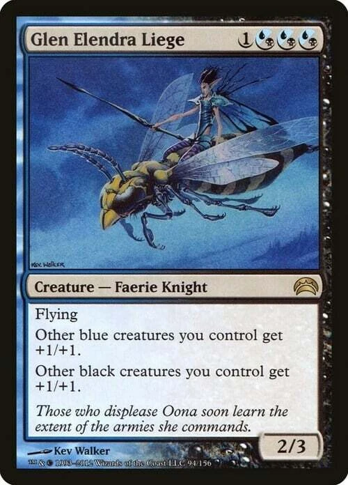 Magic The Gathering MTG GLEN ELENDRA LIEGE Planechase 2012 NM Near Mint - Image 1 of 1