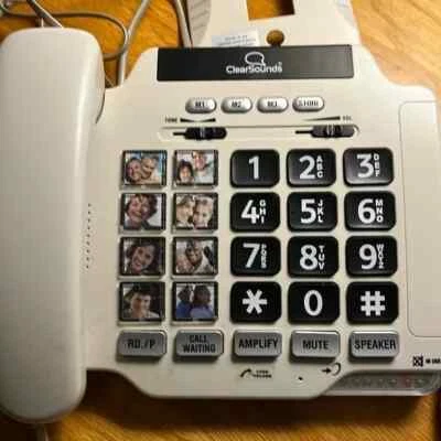 Teléfono fijo Clear Sounds Amplified Spirit FL-CSC500, nuevo Foto 1 de 4