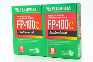 2 Packs [Unused in Box] Fujifilm Fuji FP-100C Instant Color Film Expired 2008 JP